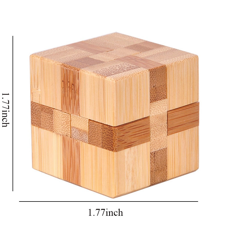 Wooden Lu Ban Lock: The Ultimate Brain Teaser Puzzle!