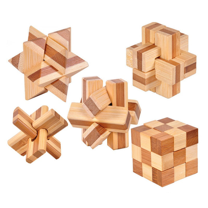 Wooden Lu Ban Lock: The Ultimate Brain Teaser Puzzle!