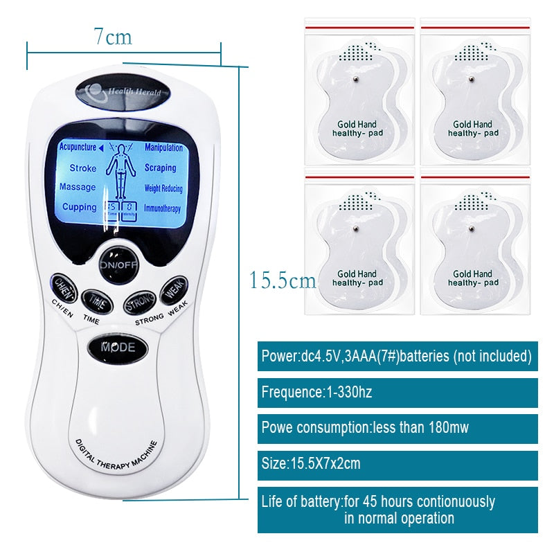 Dual-Output EMS Body Massager