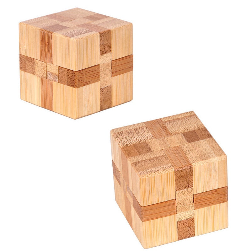 Wooden Lu Ban Lock: The Ultimate Brain Teaser Puzzle!