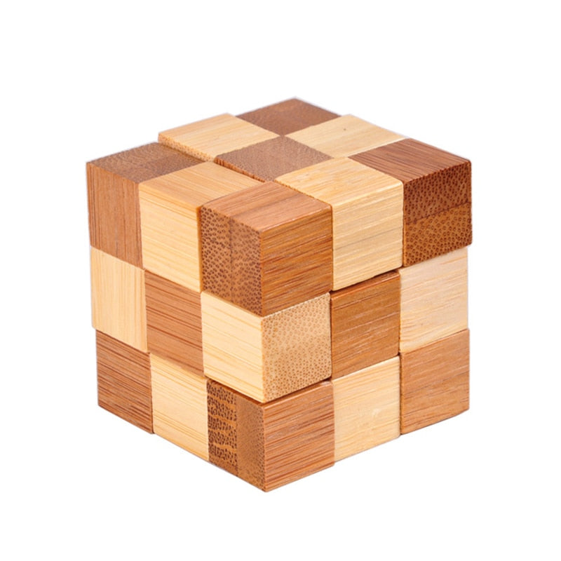 Wooden Lu Ban Lock: The Ultimate Brain Teaser Puzzle!