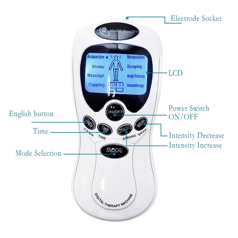 Dual-Output EMS Body Massager