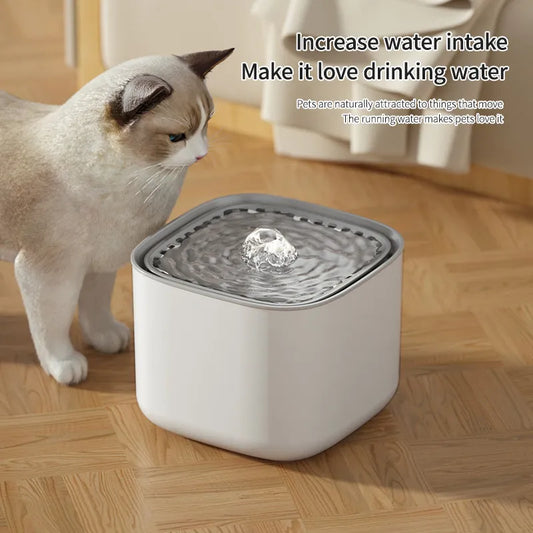 🐱 2023 Purr-fect Hydration: 3L Auto-Recirculating Cat Water Fountain with Filter 💧