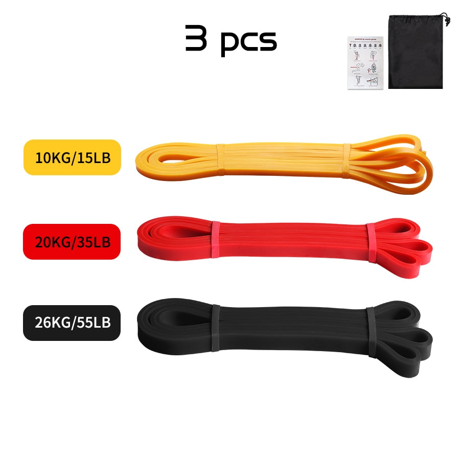 Heavy-Duty Latex Resistance Band for Total Body Workout