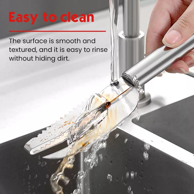 3-in-1 Stainless Steel Fish Scale Knife: Cut, Scrape, Dig - Your Ultimate Tool for Fish Preparation