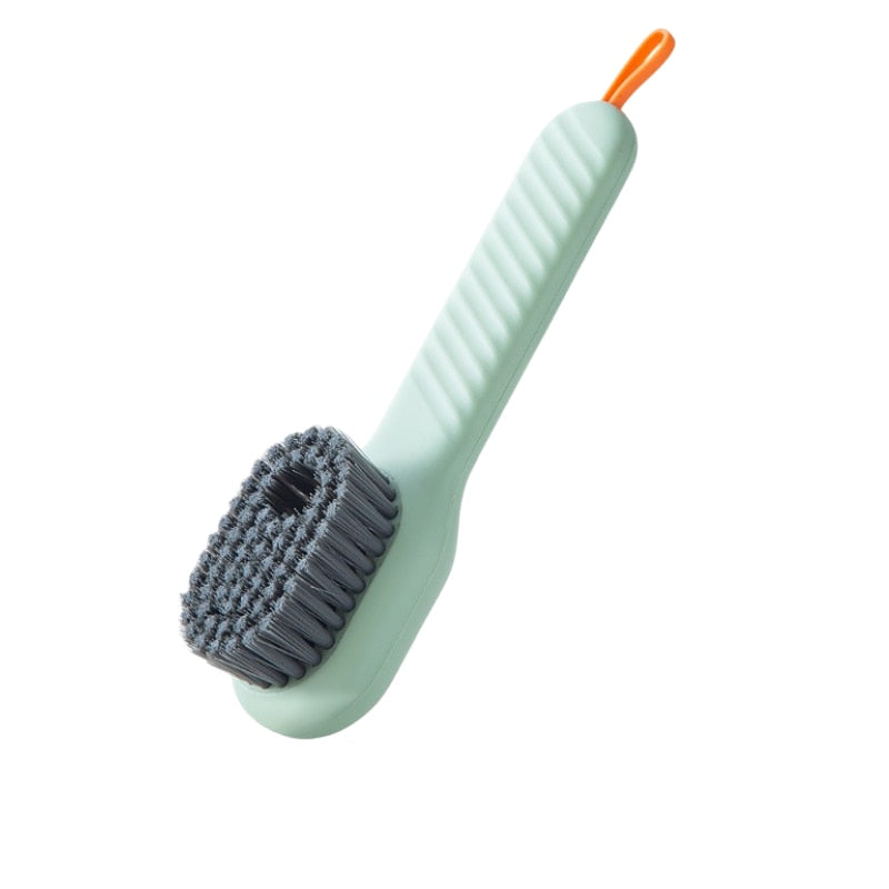 Versatile Long-Handle Brush - Perfect for Shoes, Clothes & More!