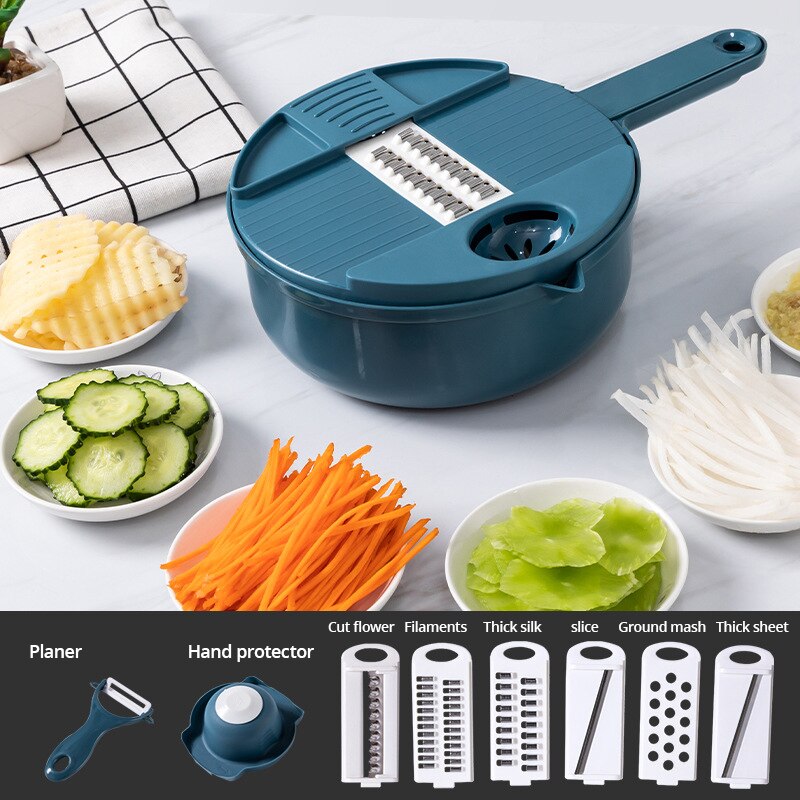 All-in-One Salad Master Swift & Easy Vegetable Chopper!