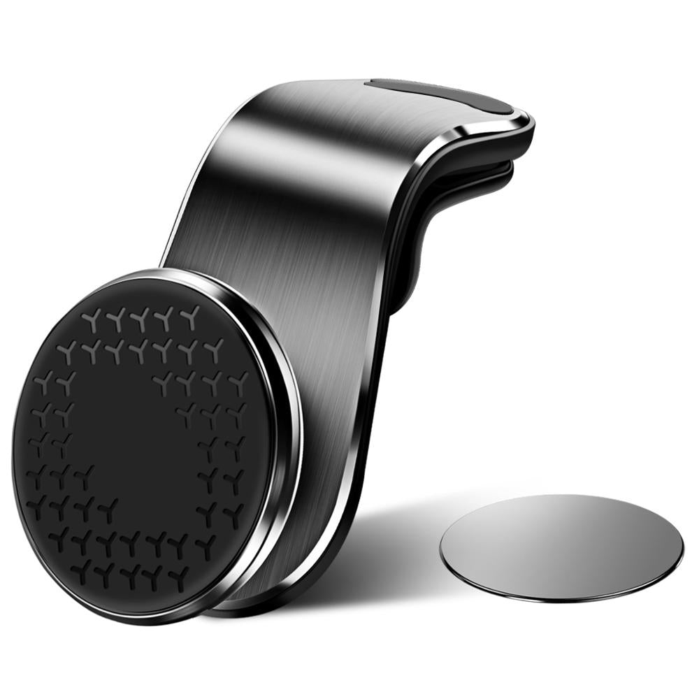 Magnetic Air Vent Car Phone Holder - Universal Rotation Bracket for Smartphones