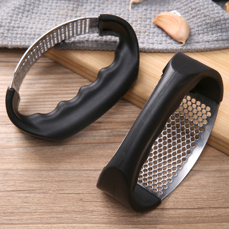 Stainless Steel Garlic Press Crusher: The Ultimate Manual Garlic Mincer for Your Kitchen