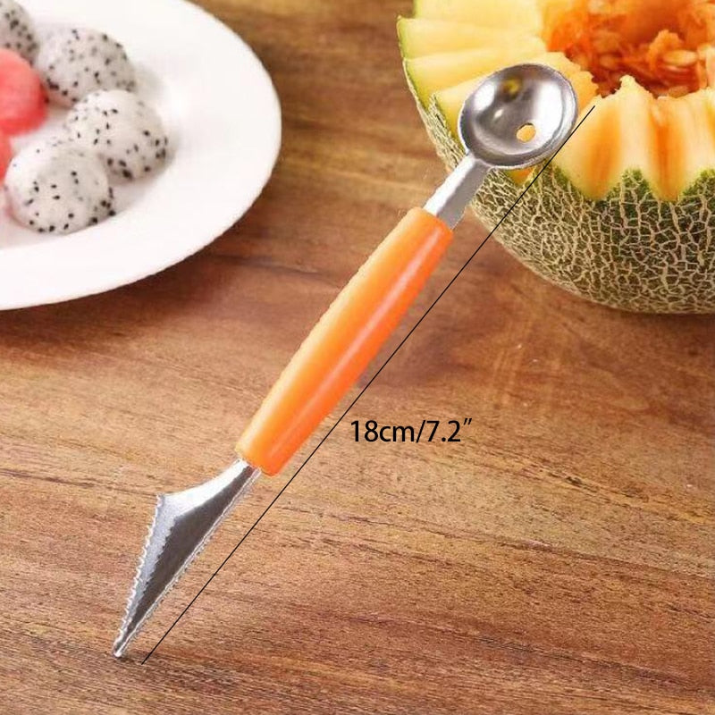 Multifunctional Watermelon Cutter Knife: Stainless Steel Kitchen Gadget for Perfect Slices