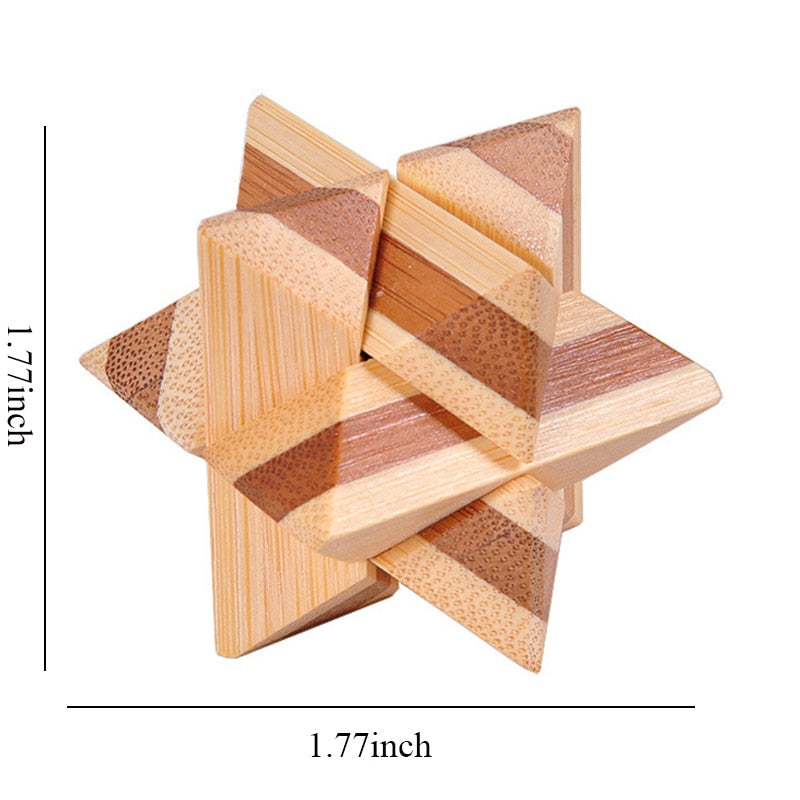 Wooden Lu Ban Lock: The Ultimate Brain Teaser Puzzle!