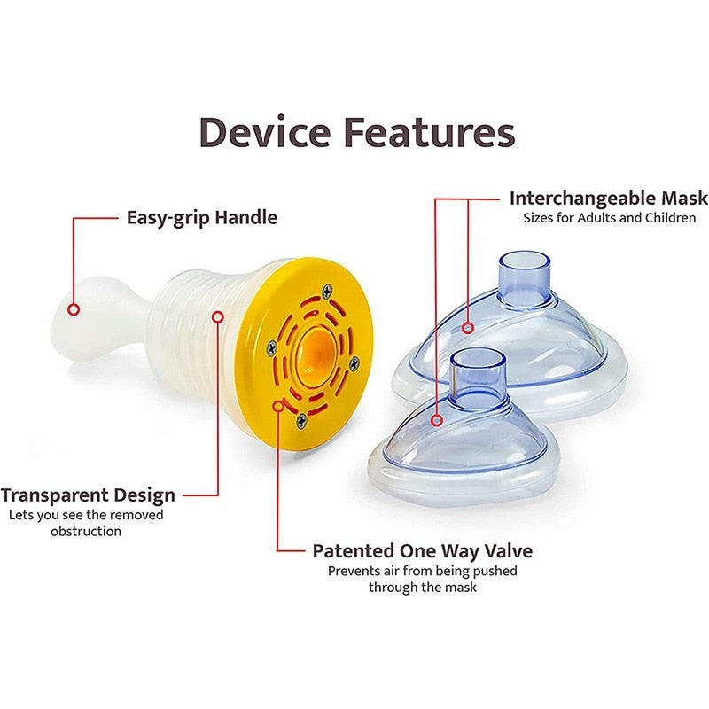 Life-Saving Portable First Aid Kit: The Family Emergency Device You Need – Anti-Choking Rescue for Adults & Children!