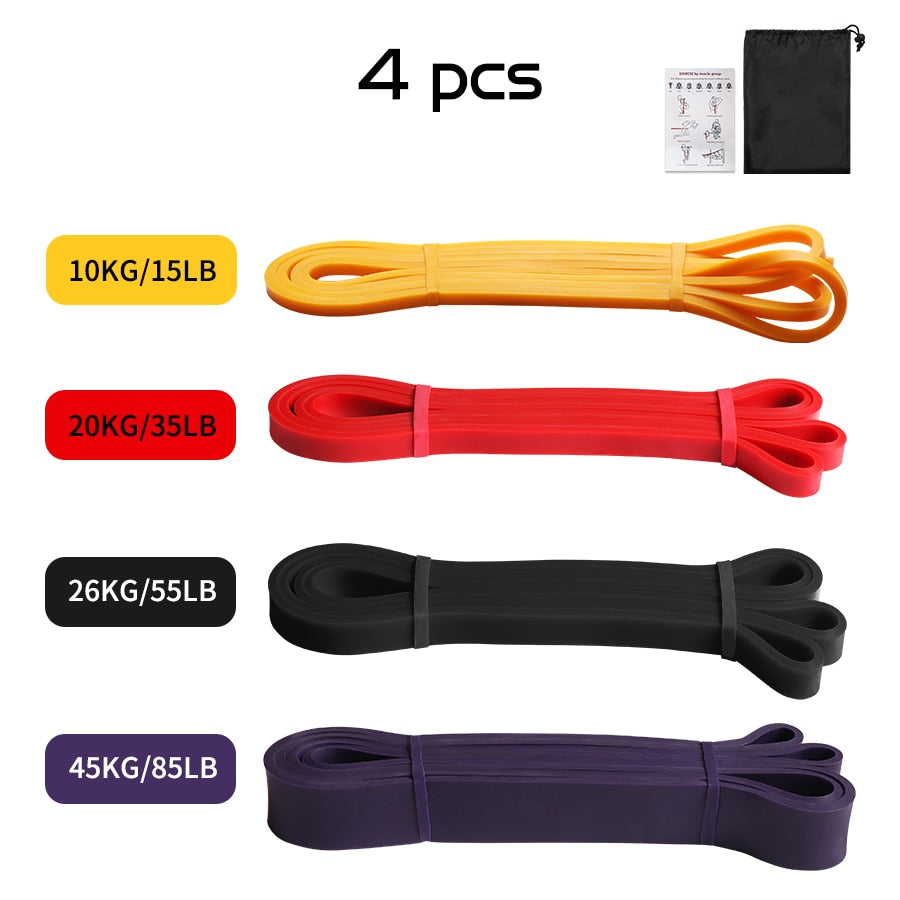 Heavy-Duty Latex Resistance Band for Total Body Workout