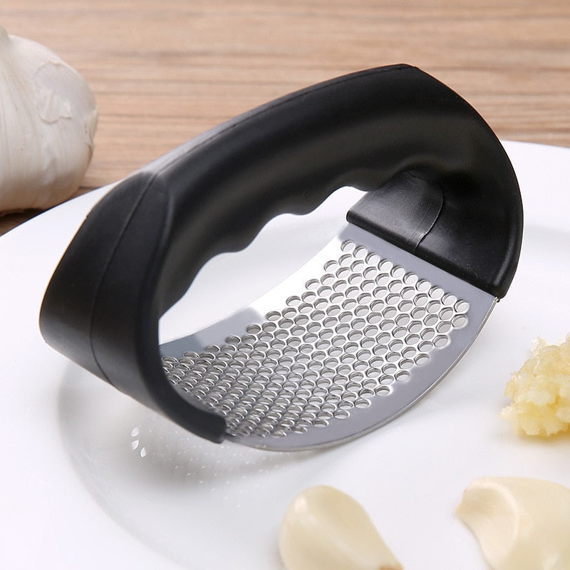 Stainless Steel Garlic Press Crusher: The Ultimate Manual Garlic Mincer for Your Kitchen