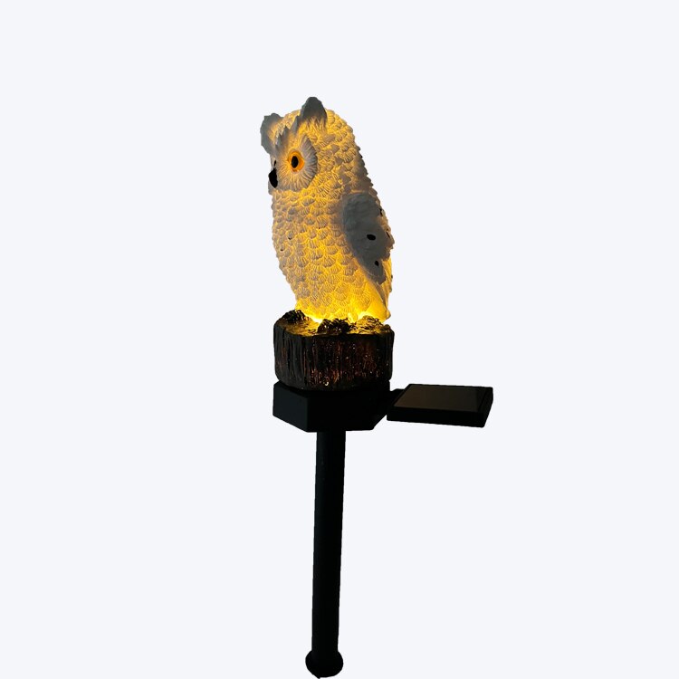 Garden Solar Owl Light: Illuminate Your Outdoors with Nature's Elegance!