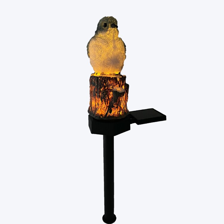 Garden Solar Owl Light: Illuminate Your Outdoors with Nature's Elegance!