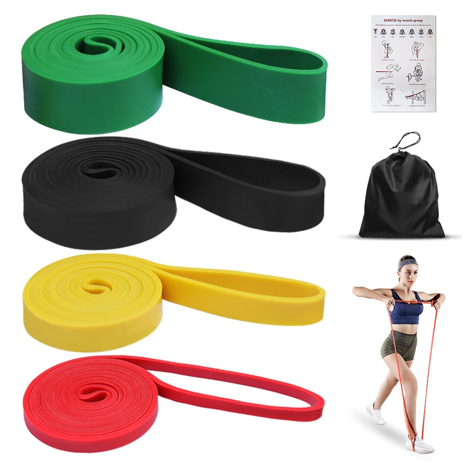 Heavy-Duty Latex Resistance Band for Total Body Workout