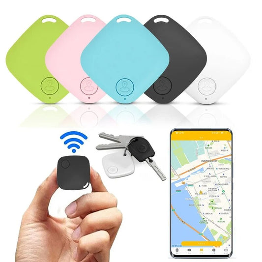 Bluetooth 5.0 Mini GPS Tracker - Smart Locator for Pets, Kids, Bags, and Wallets