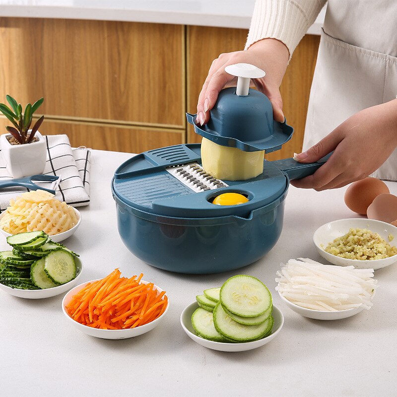 All-in-One Salad Master Swift & Easy Vegetable Chopper!